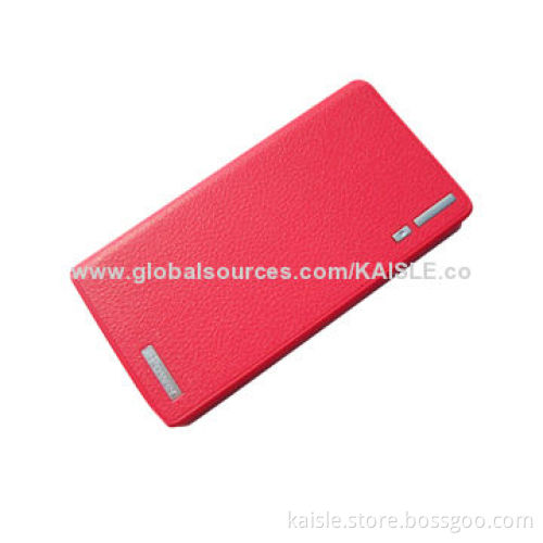 18650 Battery Dual-USB Ports Power Bank with 12,000 Capacity, 158*115*35mm Size